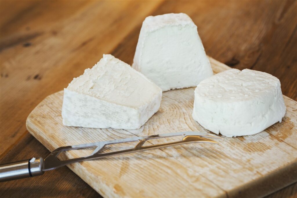 la sélection du fromage de chèvre