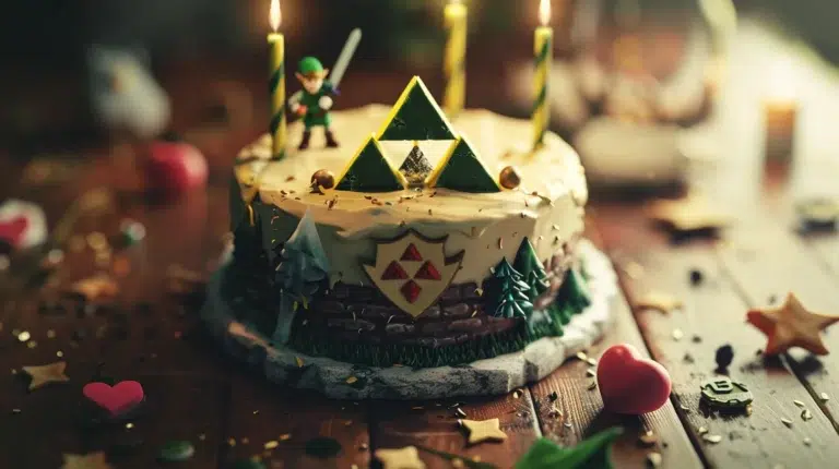 décoration gâteau anniversaire