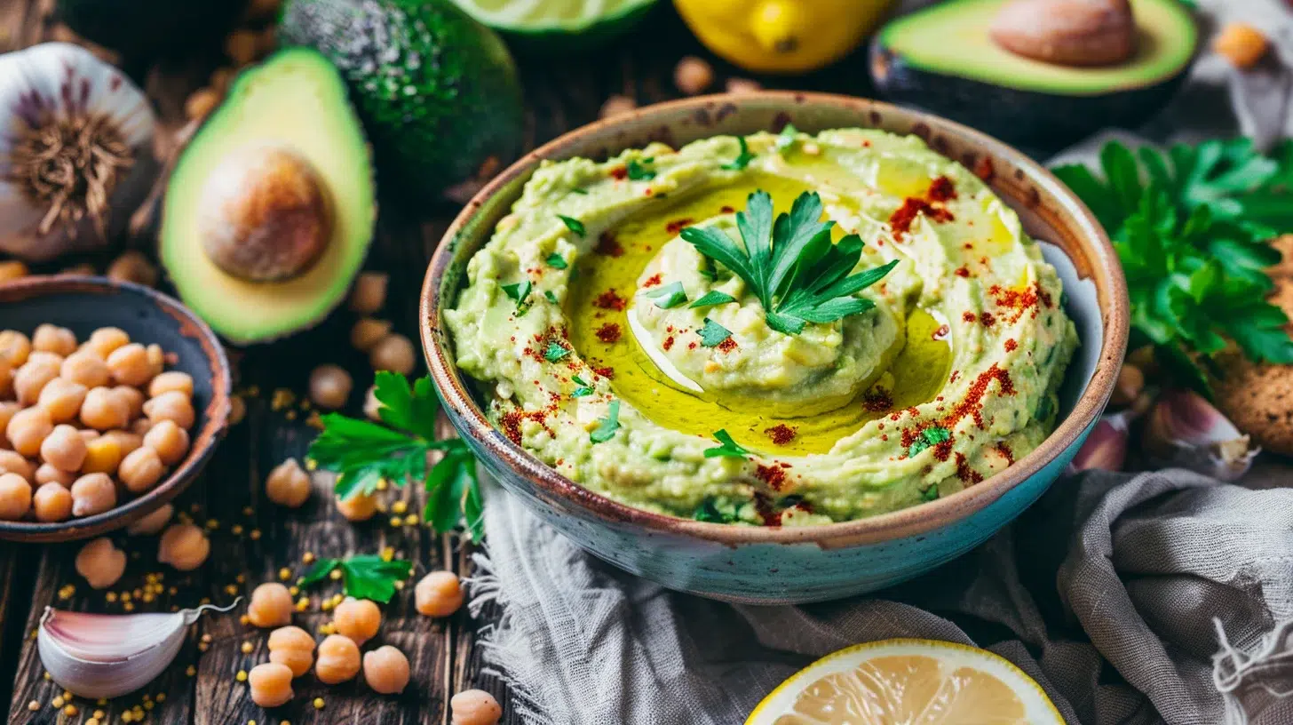 recette houmous d'avocat