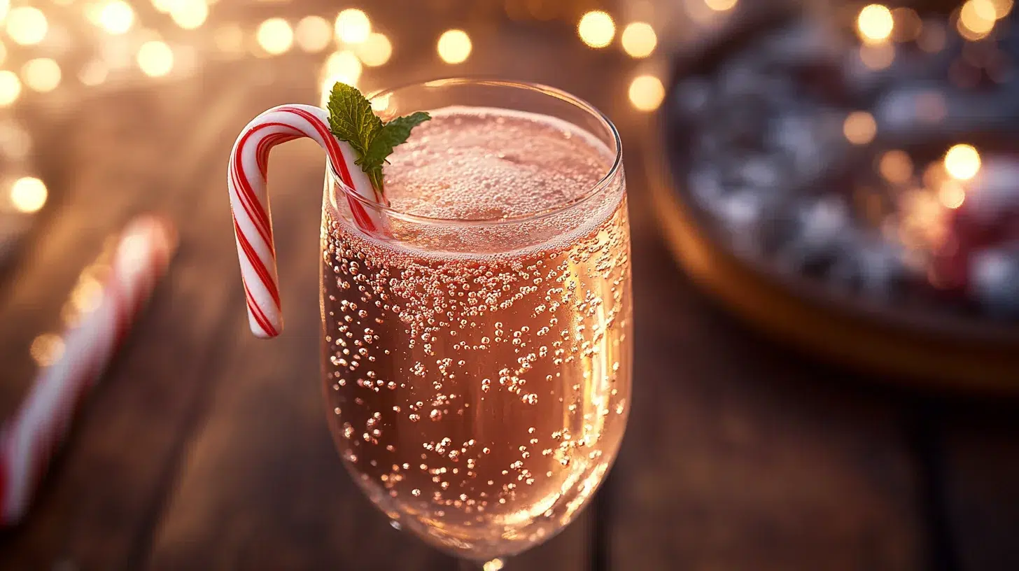 candy cane spritzer