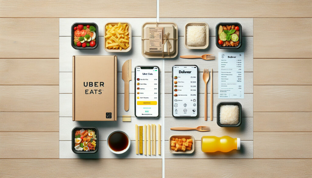 uber eats et deliveroo