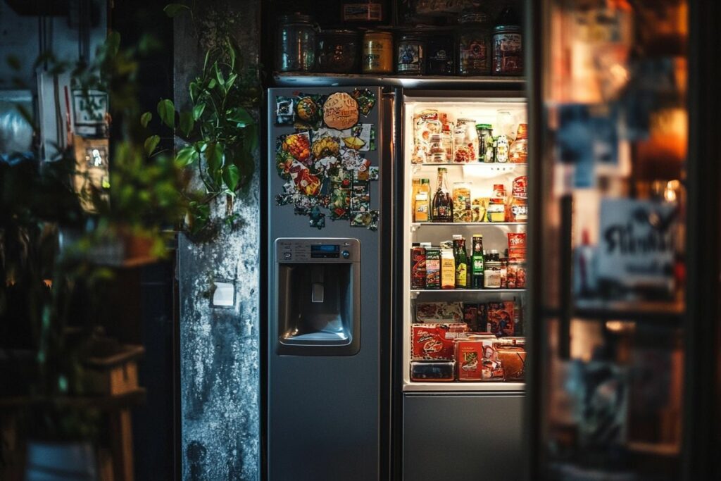 Découvrez la tendance fridgescaping qui transforme vos réfrigérateurs en œuvres d'art